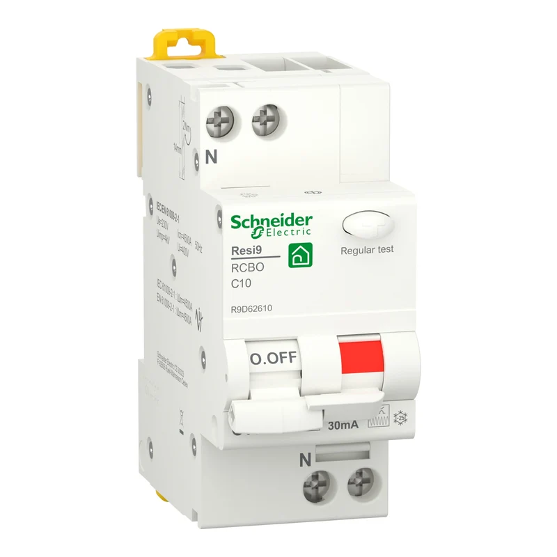 Interruttore Magnetotermico Differenziale Schneider Resi9 1P+N Curva C 30mA Tipo FS-I