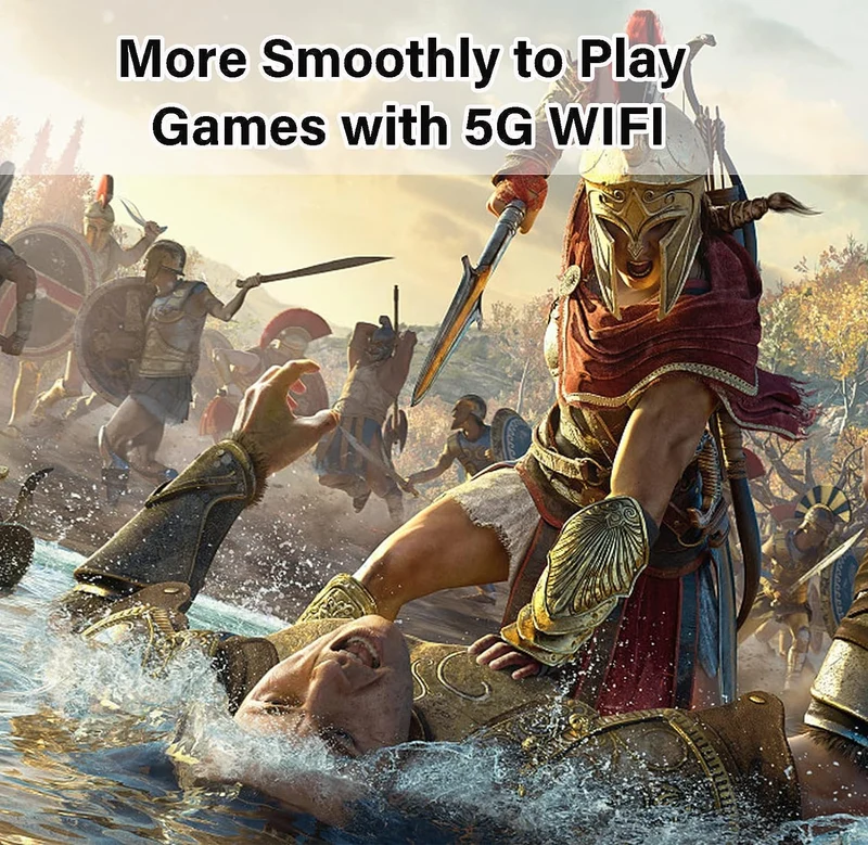 OBEST Wireless HDMI Dongle Streaming, 5G HD HDMI Wi-Fi Display Dongle, ricevitore 4K Wireless Display Ricevitore per telefoni cellulari, tablet, Macs, Samsung, LG, HTC, PC, supporta Miracast, Airplay,