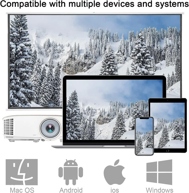 OBEST Wireless HDMI Dongle Streaming, 5G HD HDMI Wi-Fi Display Dongle, ricevitore 4K Wireless Display Ricevitore per telefoni cellulari, tablet, Macs, Samsung, LG, HTC, PC, supporta Miracast, Airplay,