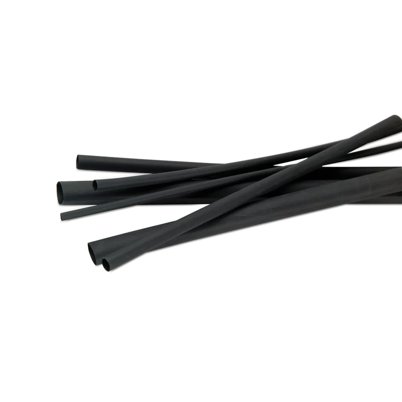 Guaina Termorestringente BM in Stecca da 1 m Nera
