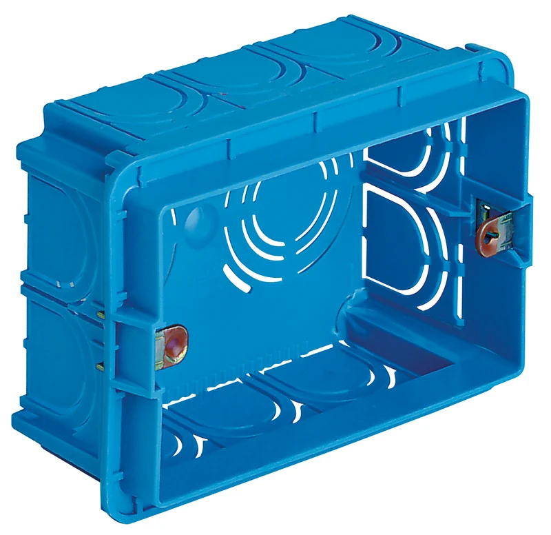 Scatola da Incasso Rettangolare Unificata Vimar 3/4/6 Moduli per Pareti in Muratura