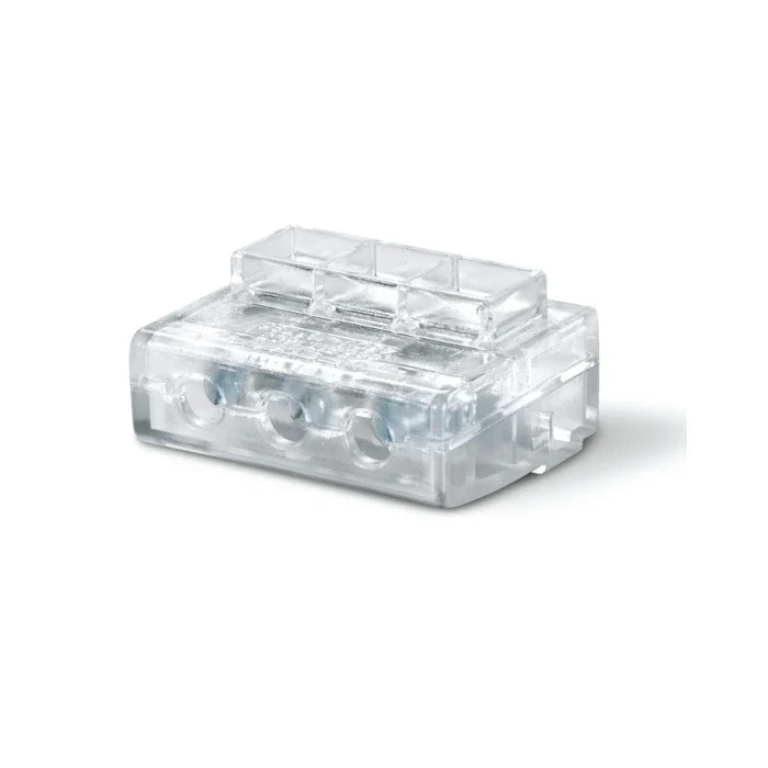 Connettore Multipolare 3 Vie Trasparente Scame per Cavi 6/16mm² – 817.3503/817.1603
