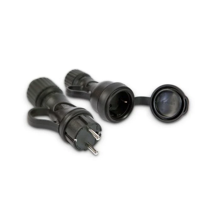 Spina 2P+T 16A S31 Smontabile HI-PRO IP44 Nera Fanton