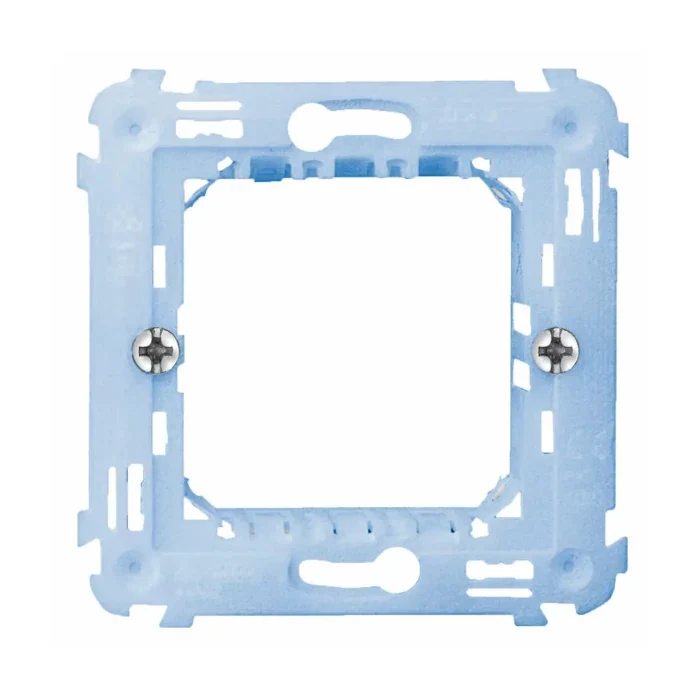 Supporto con Griffe S44, per Scatole Tonde Diametro 60 mm, 2 Mod. 44A02