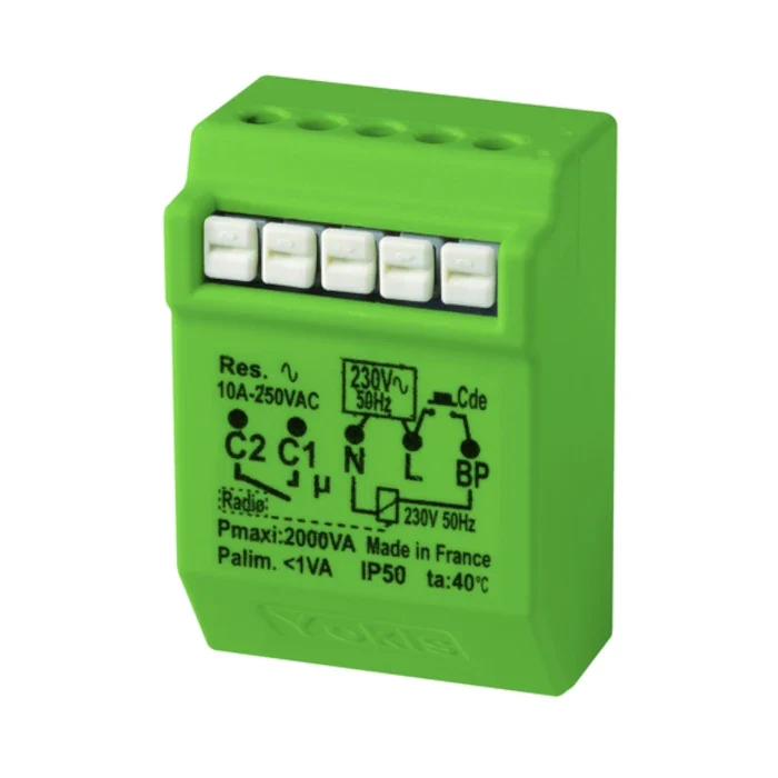 Modulo Relè Elettronico Passo-Passo Temporizzabile 2000W Urmet Radio Power ad Incasso – 5454462
