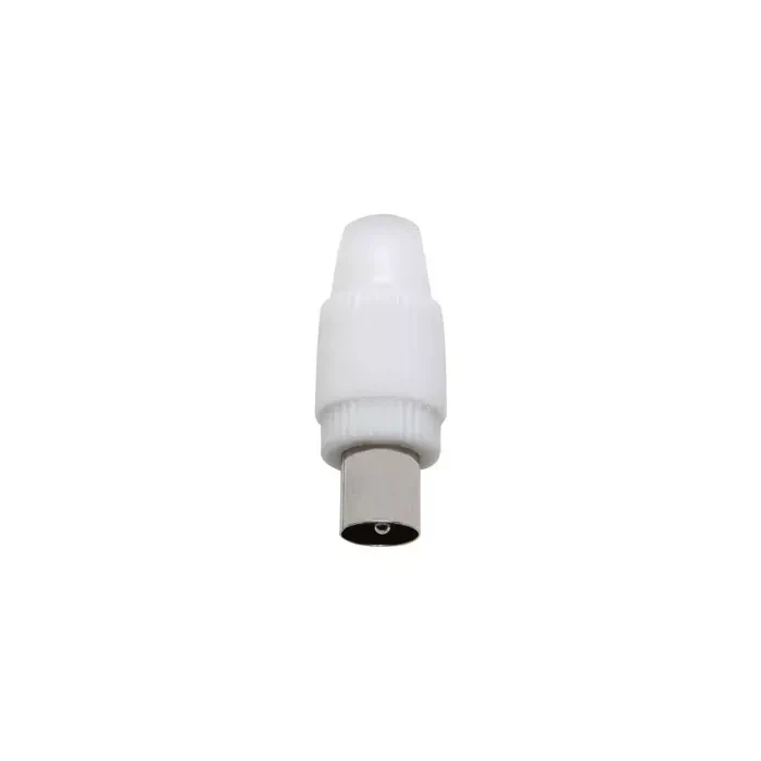 Connettore Coassiale TV-RD-SAT Maschio Assiale Vimar Bianco – 01644