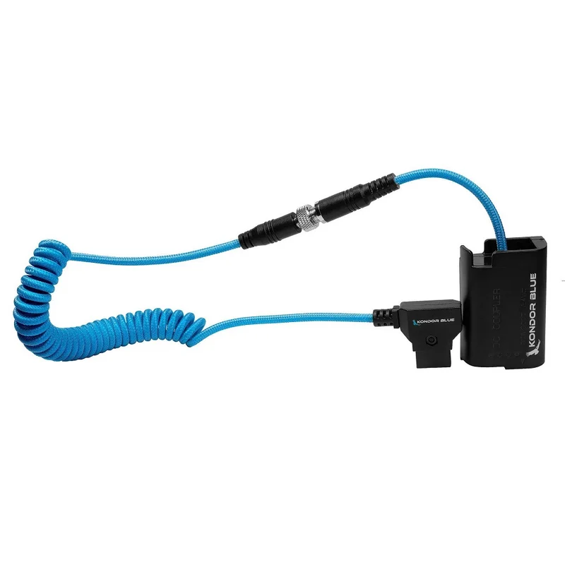 Kondor Blue D Tap to Lumix S5 GH5 DMW-BLK22 Dummy Batteria Cable