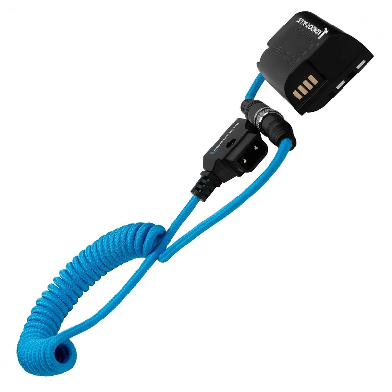 Kondor Blue D Tap to Lumix S5 GH5 DMW-BLK22 Dummy Batteria Cable