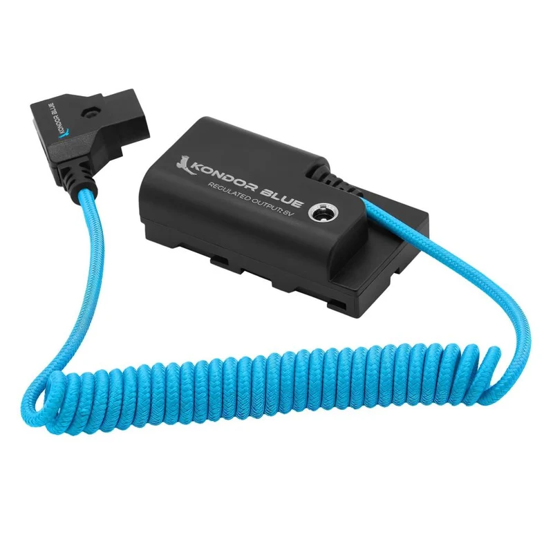 Kondor Blue D Tap Cavo NPF per batteria fittizia Sony serie L