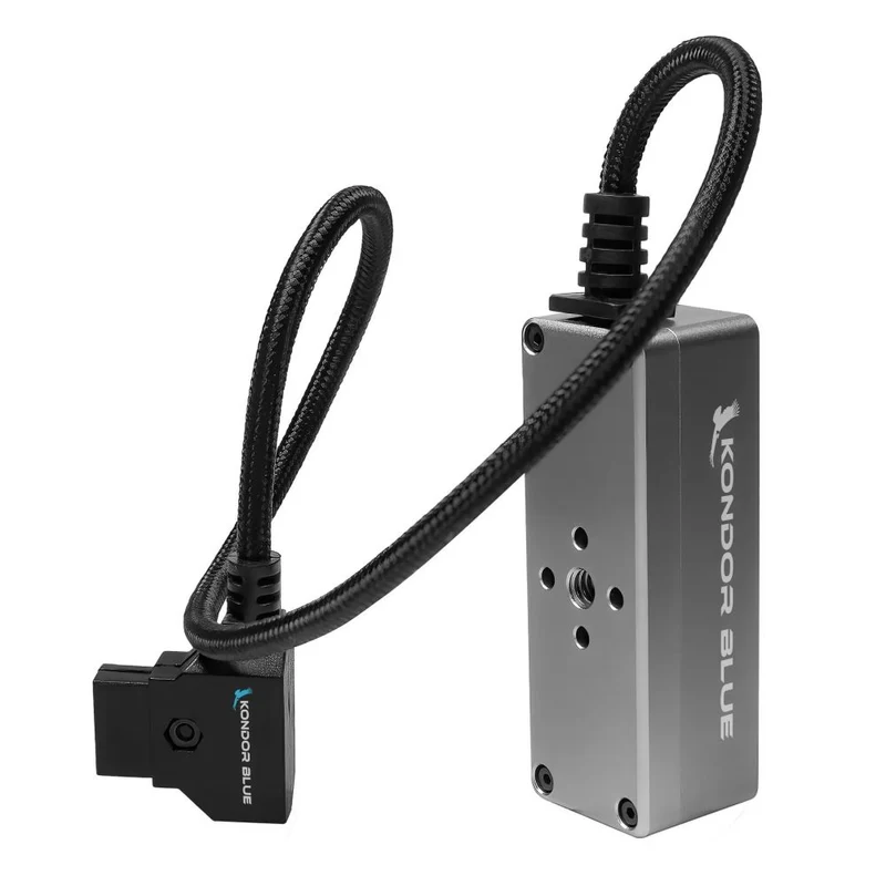 Kondor Blue 12V Metallo D-Tap Hub 4 Vie Port Power Tap Splitter (1/4"-20 Filettature)