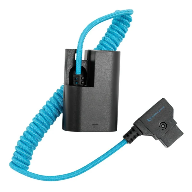 Kondor Blue D Tap Cavo per batteria fittizia Canon LPE6