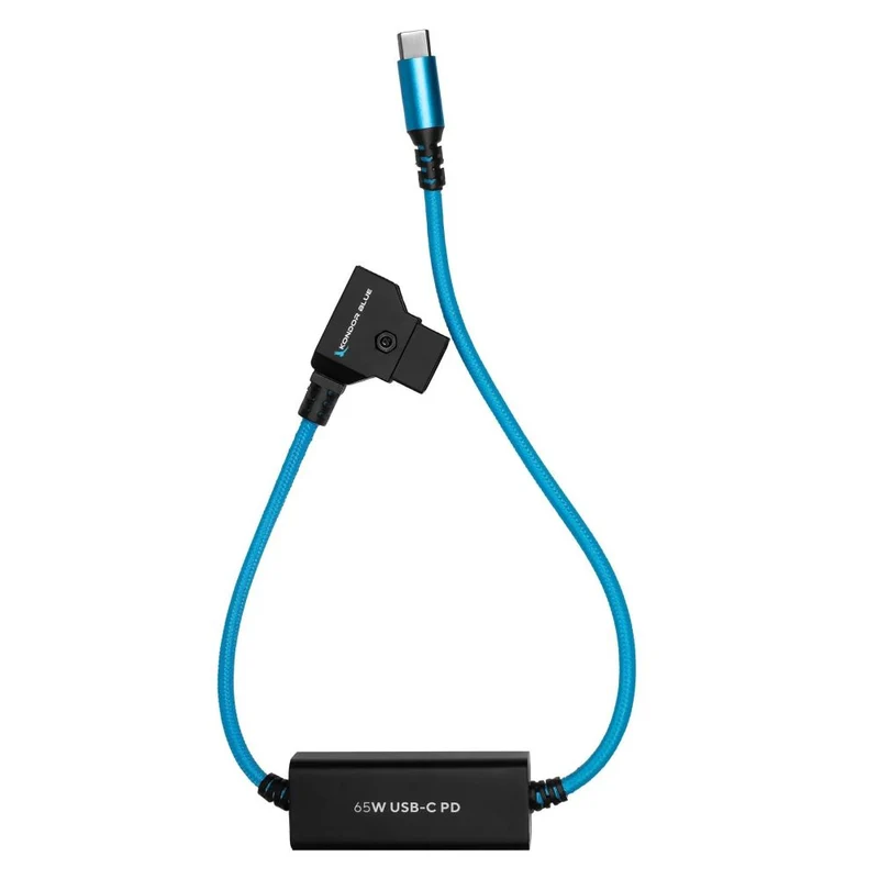 Kondor Blue Cavo di alimentazione da 16" D-Tap a USB C per R5C