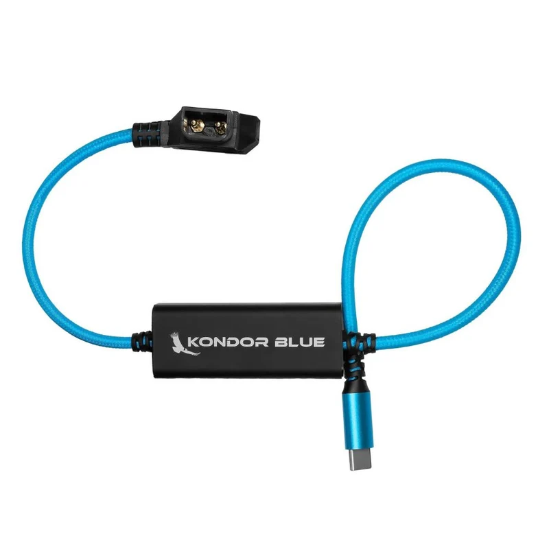 Kondor Blue Cavo di alimentazione da 16" D-Tap a USB C per R5C