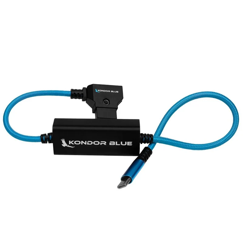 Kondor Blue Cavo di alimentazione da 16" D-Tap a USB C per R5C