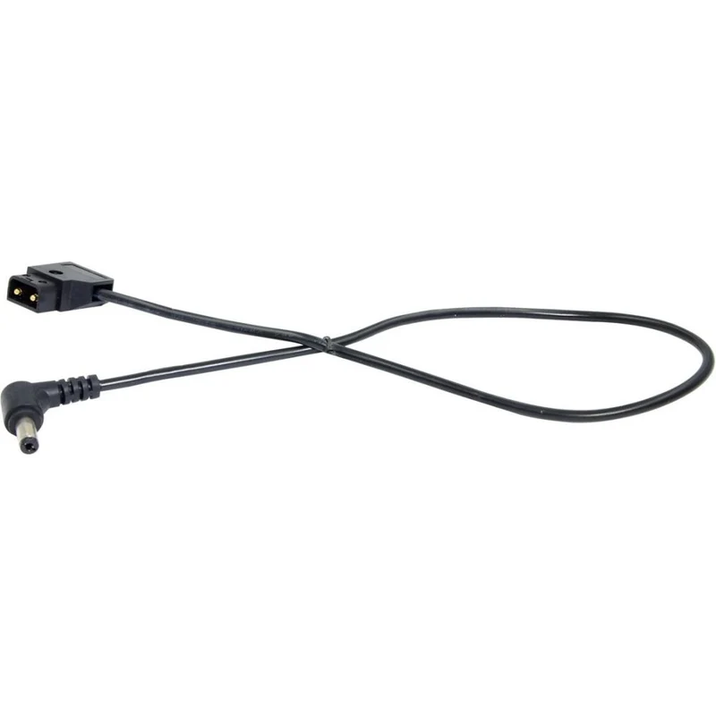 FXlion cavetto con linguetta a D per spinotto di alimentazione (2.1mm+/5.5mm-)