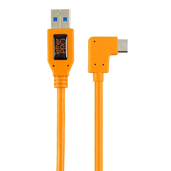 Tether Tools TetherPro Adattatore ad angolo retto da USB 3.0 a USB-C (50 cm)