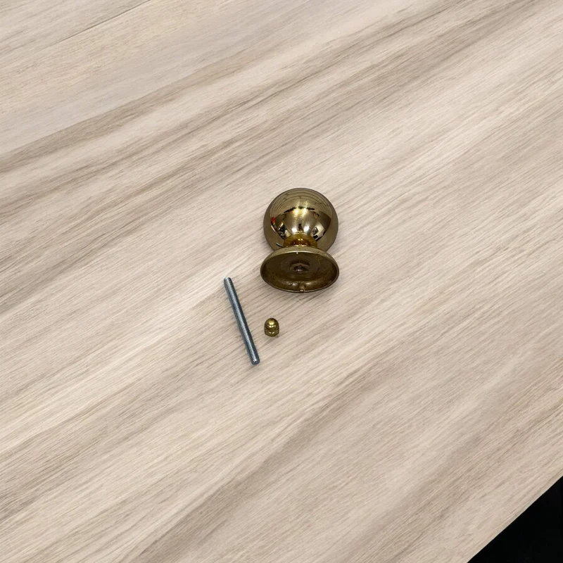 Pomolo Pomo Per Porta Entrata Portonicno In Ottone A Sfera 70 Mm Oro