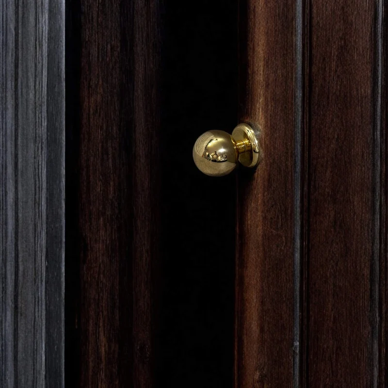 Pomolo Pomo Per Porta Entrata Portonicno In Ottone A Sfera 70 Mm Oro