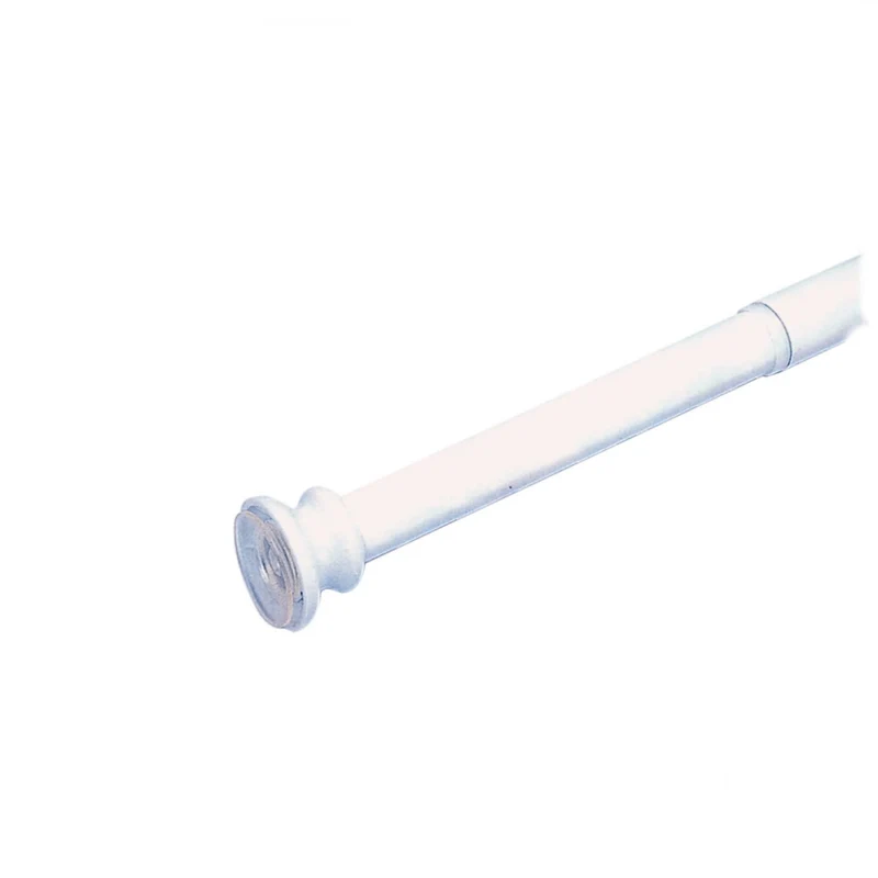 Telaio Estensibile Bianco Cm 70 100 Bastone Asta Per Tenda Doccia A Pressione Vasca Bagno