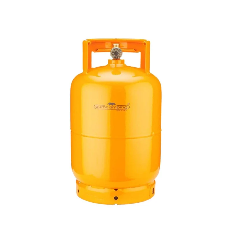 Bombola Gas Gpl Liquido Barbecue Campeggio Fornello Cannello Kg 5 Lt 12 Vuota