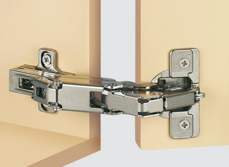 CERNIERA SALICE 180° 165° PER MOBILI ANTA CUCINA COLAPIATTI PENSILI CON BASETTA