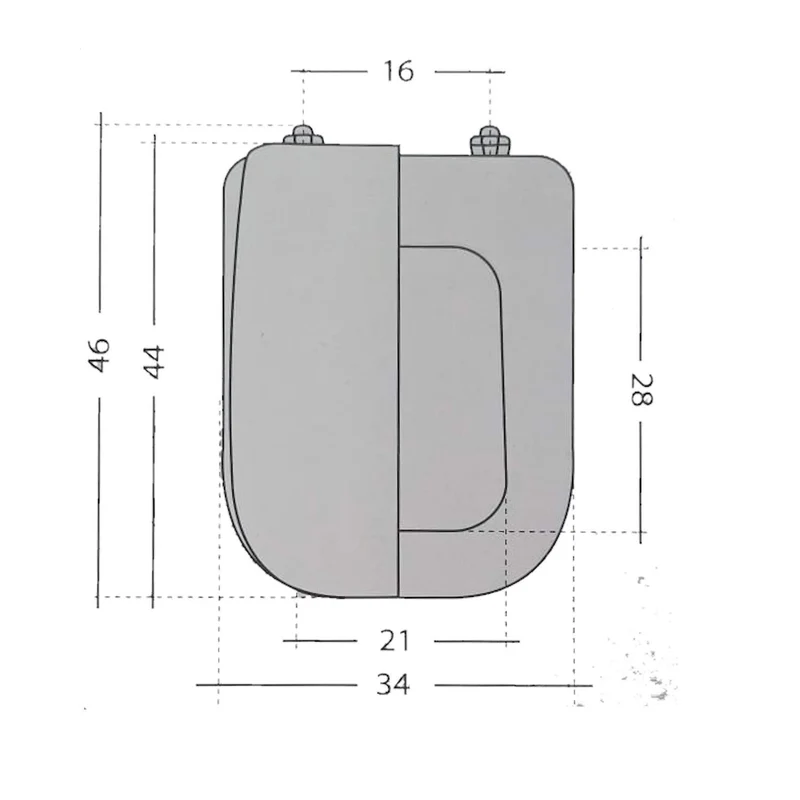 Copriwater Copri Water Wc Coprivaso Vaso Bagno Conca Ideal Standard Bianco Eco