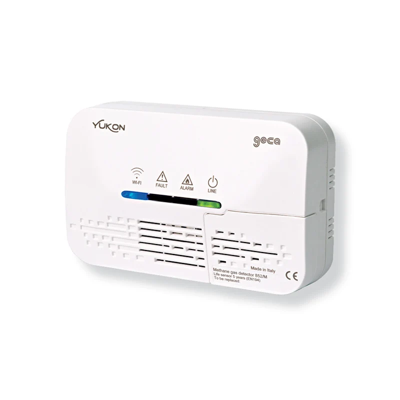 Rilevatore di Gas GPL Geca Yukon 852 da Parete Wi-Fi con Segnalatore Visivo e Acustico – 38522626
