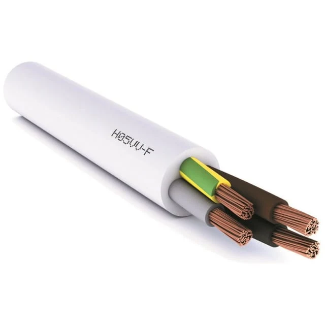 Cavo Icel H05VV-F 3x0.75 Multipolare Flessibile in PVC Bianco/Nero – Vendita al Metro
