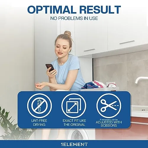 3 Filtri per asciugatrice Beko 2964840100 Ricambio per asciugatrice (anche per Grundig, Blomberg, Elektra-Bregenz)