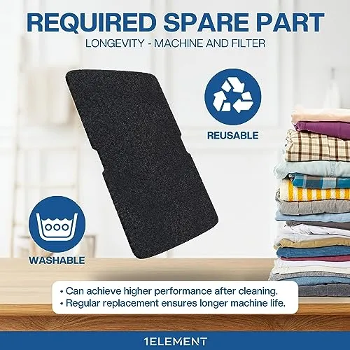 3 Filtri per asciugatrice Beko 2964840100 Ricambio per asciugatrice (anche per Grundig, Blomberg, Elektra-Bregenz)