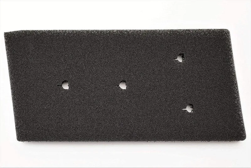 3 filtri Euro per asciugatrice Bauknecht Privileg Whirlpool HX 481010716911 | Asciugatrice a pompa di calore | Fino grosso | 230 x 115 x 14 mm | Filtro in spugna