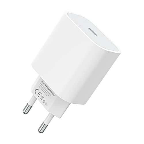 Caricatore USB C Ultra Fast Rapido per iPhone, Samsung, Huawei, Oppo Type c USBC PD 3.0 Caricabatterie Spina Alimentatore Presa Carica Spinotto Muro Adattatore Ricarica ultrapower100