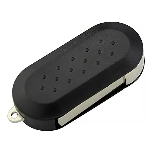 Custodia Guscio Portachiavi Cover per Chiavi Auto con 3 Tasti Compatibile con i modelli di Macchina Fiat Grande Punto, Evo, Panda, Bravo, Stilo, 500 L e Lancia Y, Delta Musa