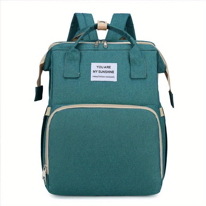 Borsa per pannolini di grande capacità da 1 pezzo, zaino portatile per mamma, regalo di Halloween, Ringraziamento e Natale