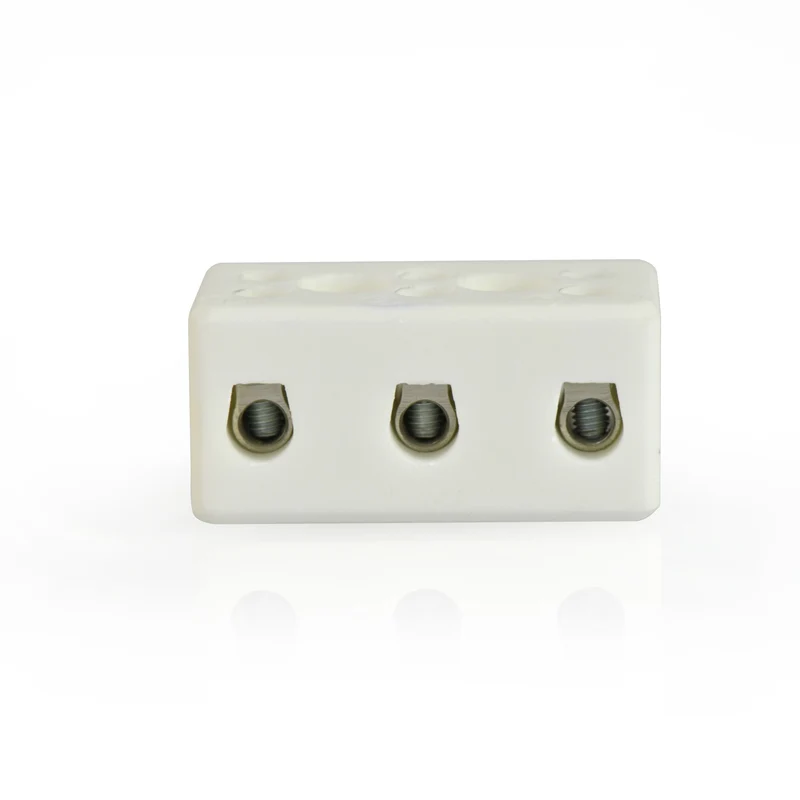 Morsetti Ceramici per collegamento cavi elettrici resistenti e isolanti