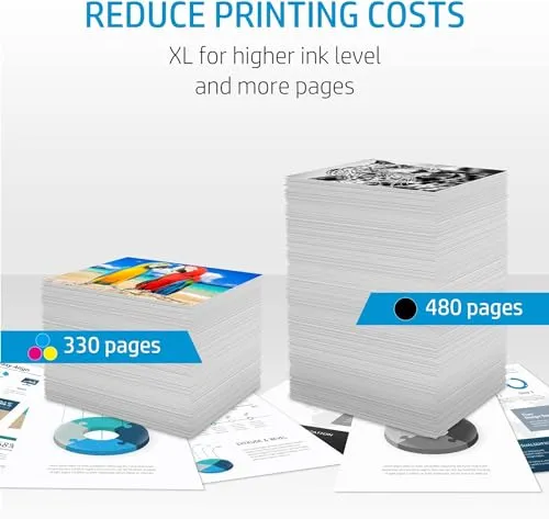 Kogain Rigenerato 301XL Cartuccia d'inchiostro Sostituzione per 301 XL Nero e Colore Compatibile per Envy 4500 5530 5532 Deskjet 1000 1010 1510 2050 2540 3050 OfficeJet 2620 2622 4504 4630 5534