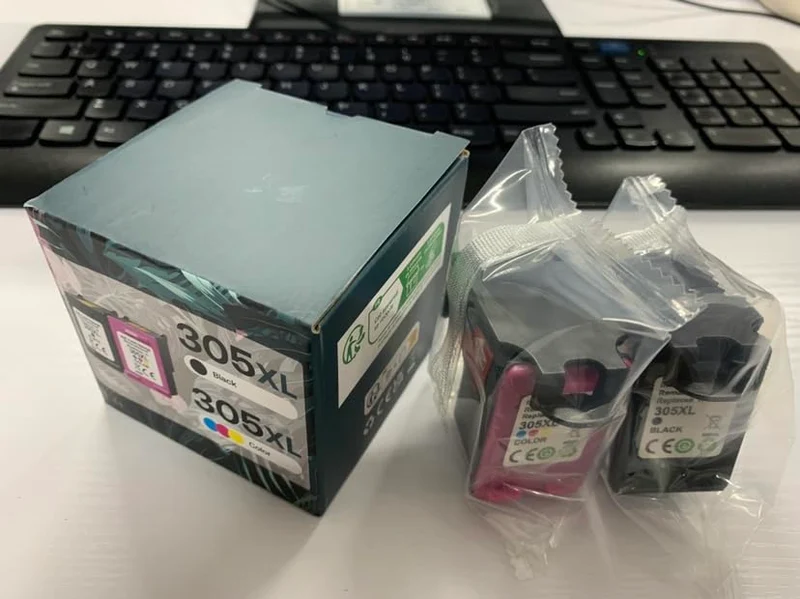 305XL Rigenerata Cartucce Sostituzione per HP 305 XL Cartucce Nero e colori per HP DeskJet 2710 2720 DeskJet Plus 4100 4110 4120 4130 Envy 6010 6020 6030 Envy Pro 6420 6430