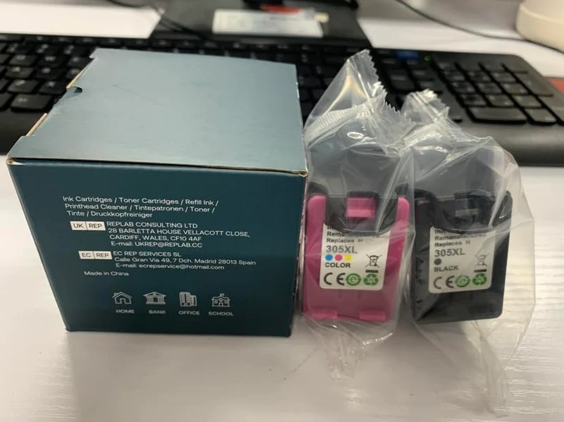305XL Rigenerata Cartucce Sostituzione per HP 305 XL Cartucce Nero e colori per HP DeskJet 2710 2720 DeskJet Plus 4100 4110 4120 4130 Envy 6010 6020 6030 Envy Pro 6420 6430