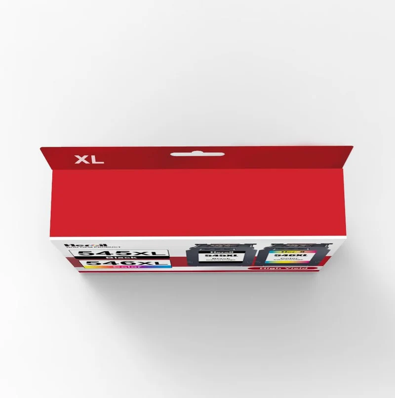 Heroil PG-545 CL-546 XL PG-545XL CL-546XL Cartucce d'inchiostro Sostituzione per Canon 545 546 XL Multipack per Pixma MX490 MX495 MG2550s MG2550 TS3150 TS3151 TS3350 TR4550 TR4551
