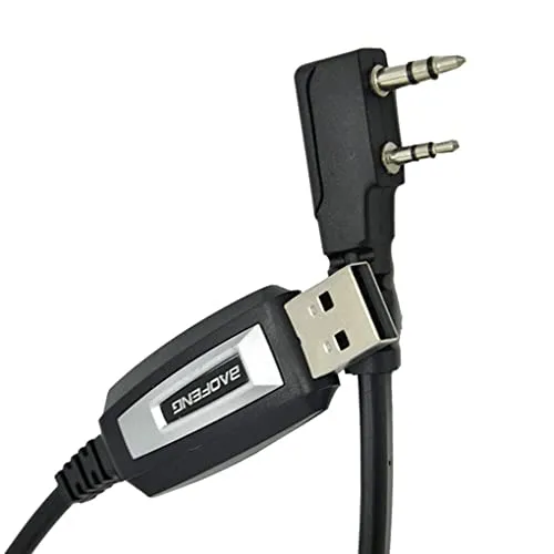 Beaums Cavo di Programmazione USB di Ricambio per Baofeng UV-5R Driver CD Software UV-82 BF-888S Accessori per Personal computer