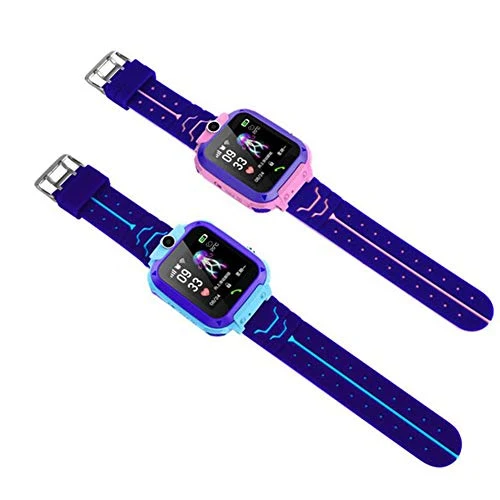 Smart Watch per bambini, Q12 Touch Smartwatch per ragazzi e ragazze, con fotocamera, supporto di posizionamento preciso, monitoraggio attività in standby lungo con frequenza cardiaca, orologi