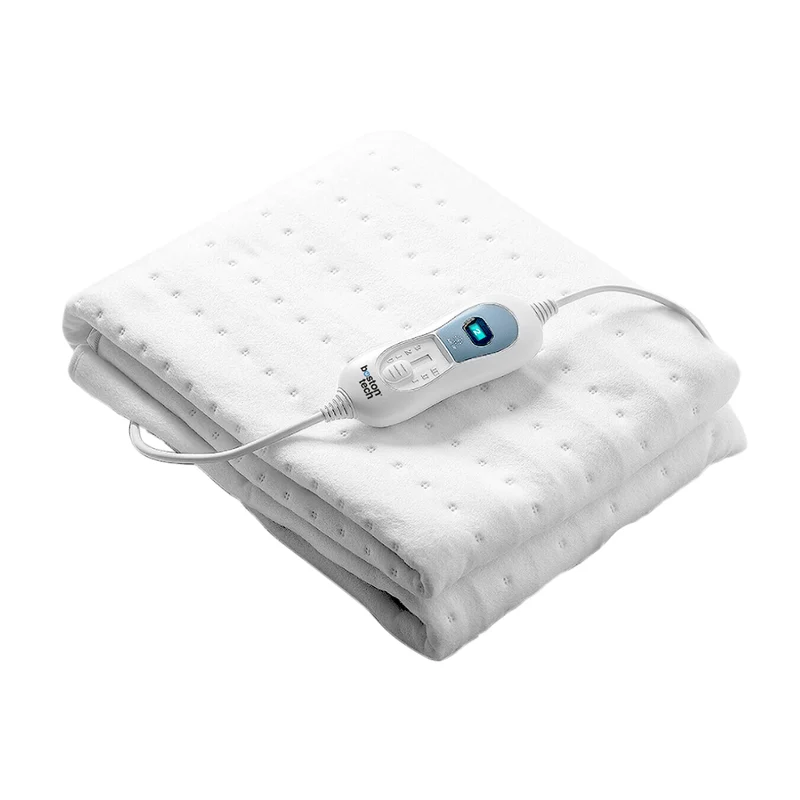 Comfortmax WE119 Sottocoperta elettrica 150 x 80 cm Spegnimento automatico Protezione da surriscaldamento, 3 impostazioni di temperatura, lavabile, scaldamaterasso adatto a tutti i materassi