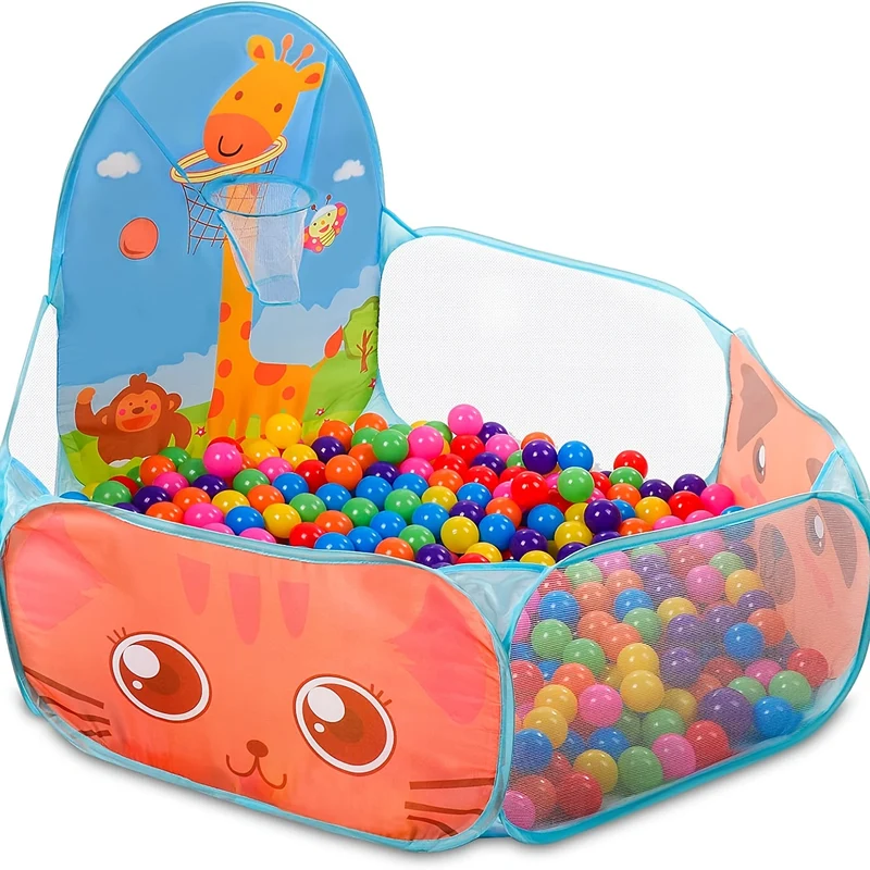 Buca della palla per bambini tenda pop up Bambini neonati Giocattoli Palla per bambini buca per interni all'aperto, palle non incluse