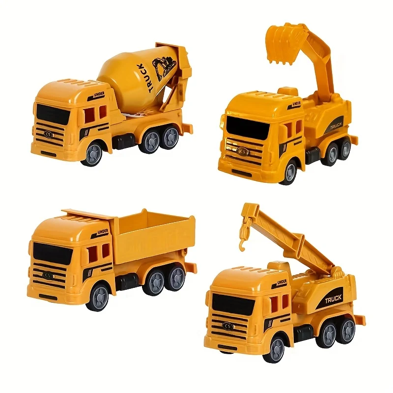 Combinazione Di Escavatori Pull-back Inerziali Da 8 Pezzi: Regali Di Natale E Vacanze Perfetti Per I Bambini! Regali Di Natale Del Ringraziamento Di Halloween