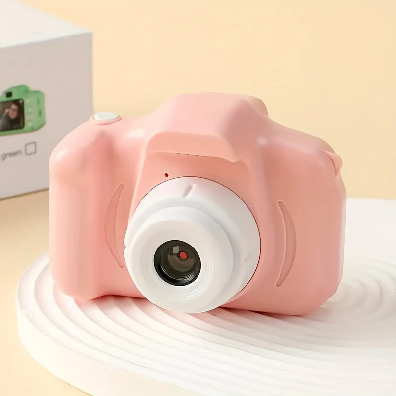 Fotocamera Digitale Per Bambini 1080P, Fotocamera Ricaricabile Per Bambini Giocattolo A Colori Con Schermo Da 2 Pollici, Supporto Per Scattare Foto, Registrare Video E Webcam, Compleanno Dei Bambini, Natale, Regali Di Halloween