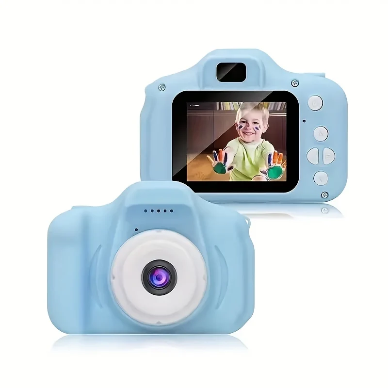 Fotocamera Digitale Per Bambini 1080P, Fotocamera Ricaricabile Per Bambini Giocattolo A Colori Con Schermo Da 2 Pollici, Supporto Per Scattare Foto, Registrare Video E Webcam, Compleanno Dei Bambini, Natale, Regali Di Halloween