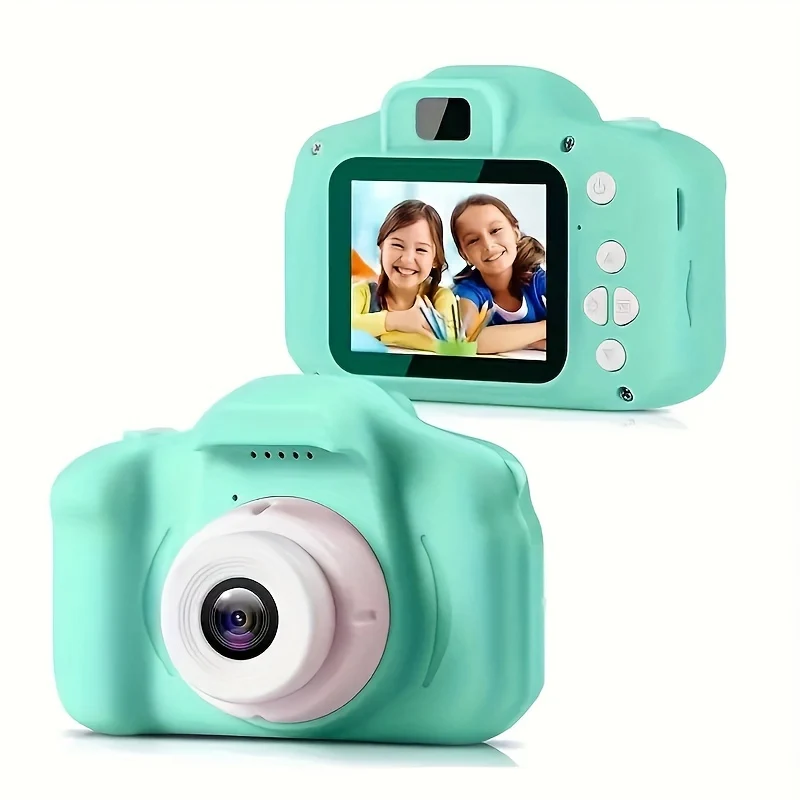Fotocamera Digitale Per Bambini 1080P, Fotocamera Ricaricabile Per Bambini Giocattolo A Colori Con Schermo Da 2 Pollici, Supporto Per Scattare Foto, Registrare Video E Webcam, Compleanno Dei Bambini, Natale, Regali Di Halloween