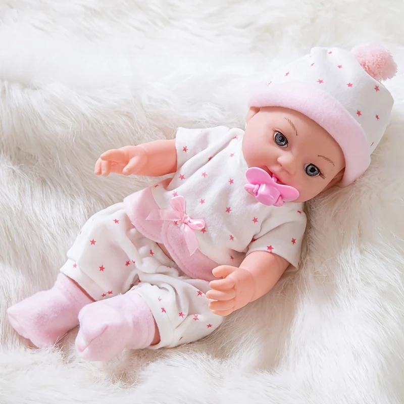 Bambola in vinile super morbido da 12 pollici: il regalo perfetto per i bambini che amano giocare! Regalo di Halloween/Giorno del Ringraziamento/Natale
