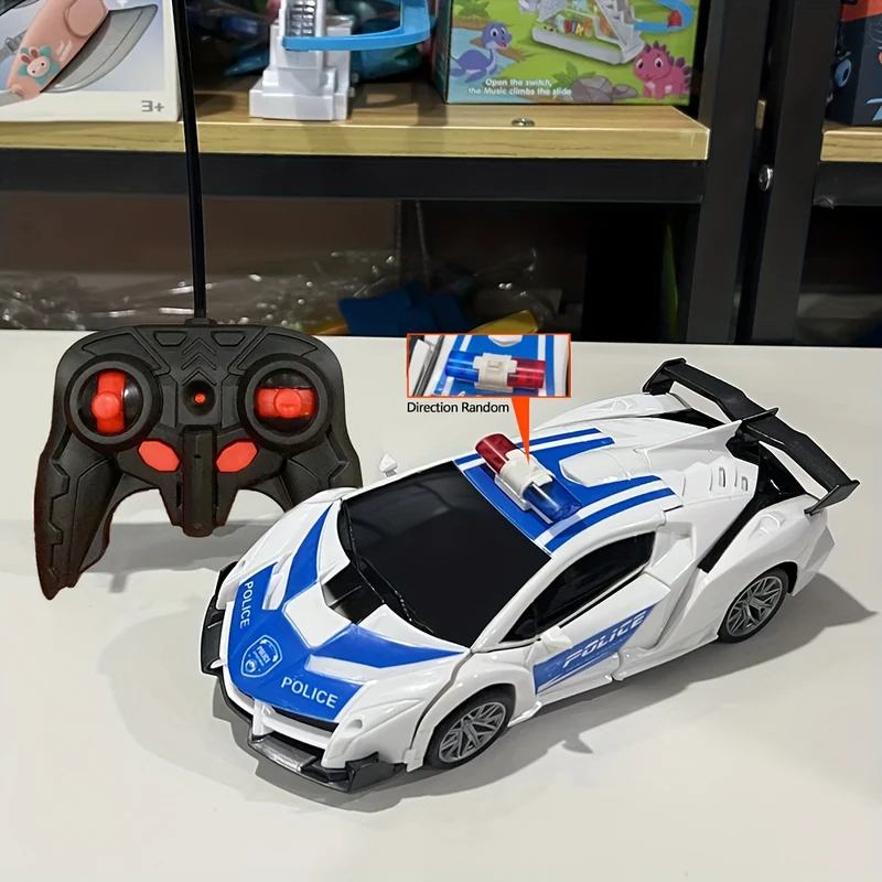 Auto telecomandata - Trasforma robot RC Cars Deformazione con un solo pulsante e rotazione a 360 gradi alla deriva, regalo di compleanno di Natale per ragazzi/ragazze