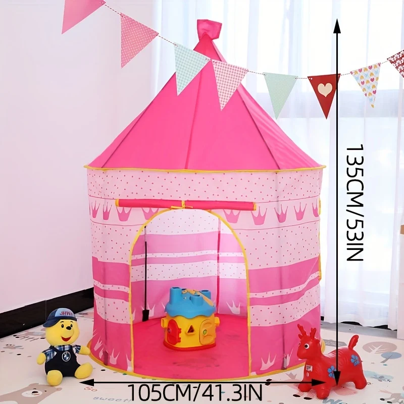 Tenda per bambini Casa da gioco Yurta Castello al coperto Tenda piccola Tenda per bambini Regalo di Natale di Halloween